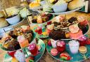 Afternoon tea is a specialty at Double Gate Farm
