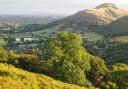 The walk offers views to the west to the Welsh hills beyond Wrexham and to the Shropshire Hills to the south, including the distinctive jagged profile of Caer Caradoc near Church Stretton