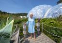 The Duchess of Cornwall attending a celebration for the tenth anniversary of The Big Lunch initiative at the Eden Project