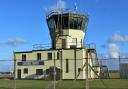 The former control tower at Bentwaters air base is now used for film locations. Photo: Maggie Aggiss
