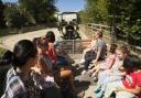 Tractor rides acround the site are popular (c) Kent Life Heritage Park