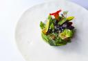 This Garden Salad dish created by Chris Eden demonstrates his love of using garden and foraged produce. Photo: Gidleigh Park
