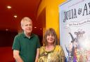 Julia Donaldson and Axel Scheffler, whose 30 years of bringing joy to young booklovers is being celebrated at The Lowry. (c) Phil Tragen
