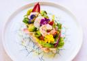 Prawn and crayfish salad, The Manor at Greasby. John Allen Photography,