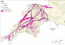 New sections of Roman roads in South West Britain identified through the 2022 National LiDAR Programme data