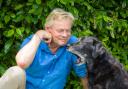 Martin Clunes with his adopted guide dog Laura who features in a new television documentary