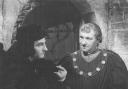 Plotting and betrayal. Richard III (Laurence Olivier) and the Duke of Buckingham (Ralph Richardson) weighing one another up in 'Richard III' (1955). Photo: moviestillsdb.com
