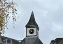 The clock tower in Woolgate, Witney (c) Tracy Spiers