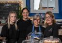 Cafe staff Jess Hall, Rachel Jackson, Averil Corbett and Laura Allan