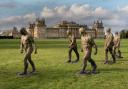 Laurence Edwards’ Walking Men sculptures at Blenheim Palace