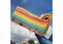 Sam's Bakehouse famous rainbow Pride cookie pie