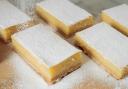 Tangy lemon shortbread bars.