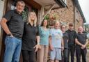 Rose and Crown in Tiverton - Paul Chappell, Jennie Chappell, Ann Hancock, mark Stimpson, Vicky Macpherson, Tommy Withers, John Macpherson