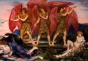 The Rev W. C. Edwards of St Mary the Virgin Church in Bransgore, Hampshire, displayed the Pre-Raphaelite masterpiece Aurora Triumphans by Evelyn de Morgan and museum favourite 'Judith'