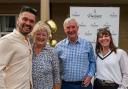 Content creators Joe Seels and Charlotte Ashley with Lyn and Peter Wright