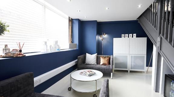 Great British Life: Clients enjoy a relaxed boutique waiting area Great British Life: Clients enjoy a relaxed boutique waiting area