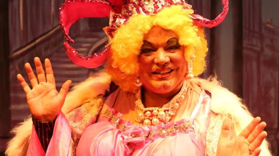 Great British Life: Nothing like a dame: Ted Robbins plays the dame in Stockport Plaza's Sleeping Beauty this Christmas Great British Life: Nothing like a dame: Ted Robbins plays the dame in Stockport Plaza's Sleeping Beauty this Christmas