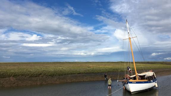 Great British Life: The Coastal Exploration Company offers sailing trips ranging from four hours to three days, through creeks, marshes and open sea along the North Norfolk coast. (photo: Andrew Stone) Great British Life: The Coastal Exploration Company offers sailing trips ranging from four hours to three days, through creeks, marshes and open sea along the North Norfolk coast. (photo: Andrew Stone)