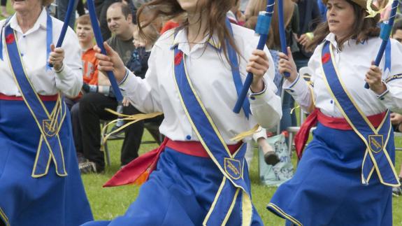 Great British Life: Newburgh morris dancers Great British Life: Newburgh morris dancers