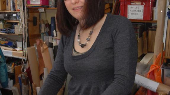 Great British Life: Bookbinder Holly Serjeant at work Great British Life: Bookbinder Holly Serjeant at work