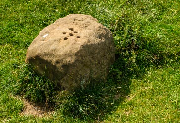 Great British Life: The boundary stone used by the villagers of both Eyam and Stoney Middleton during the plague of 1665 Great British Life: The boundary stone used by the villagers of both Eyam and Stoney Middleton during the plague of 1665