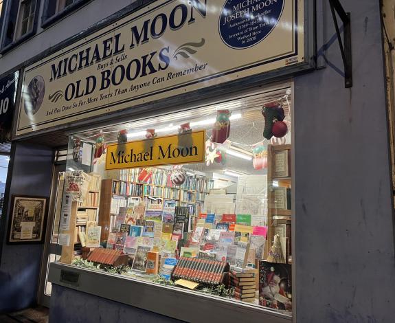 Great British Life: Michael Moon Books, in Lowther Street, Whitehaven Great British Life: Michael Moon Books, in Lowther Street, Whitehaven
