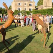 The Churn Project celebrated their 21st Anniversary with a glorious summer drinks party in the stunning gardens of Daglingworth House, owned by David and Etta Howard