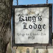 Sign in the grounds of King's Lodge