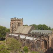 The historic church of St Laurence at Frodsham, where records show some remarkable ages of townsfolk past