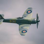 A Spitfire takes flight