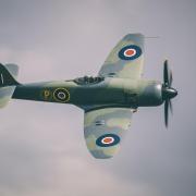 A Spitfire takes flight