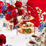 The Ivy Spinningfields\' classic afternoon tea with a Jubilee twist