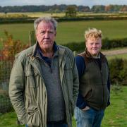 Jeremy Clarkson with Kaleb Cooper