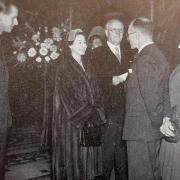 The Queen visited Crewe Hall in 1955 when it was part of the Duchy of Lancaster's Cheshire estates