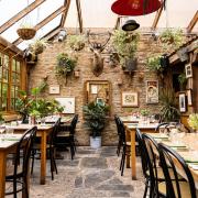 The Garden Room at The Fox Inn, Corscombe the ideal setting for a birthday lunch