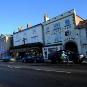 Independent stores in the bustling main street