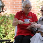Residents can enjoy tea in the gardens, relaxing with their favourite novel and catching up with friends at Oakwood House Care Home.