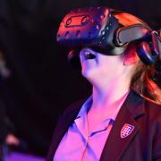 Pupils at Talbot Heath are able to explore locations and learn about the world with VR headsets