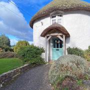 Chyrond in Veryan is a Grade II* Listed cob and thatched ‘round house’ on the Roseland peninsula and is for sale for the first time in more than half a century.