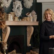 Alison James has filled her interiors store with a rustic range of festive decorations and gifts for the home