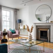 Apartment 9 exudes the grand history of John Dower House, whilst incorporating tasteful furnishings and artworks that complement the contemporary feel.