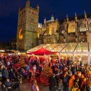 Soak up the atmosphere at Exeter Cathedral Christmas Market. (c) Tim Pestridge