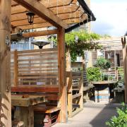 Bambu's terrace is the perfect warm-weather dining spot