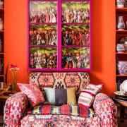 Mark and Martin’s home is an eye-popping mix of pattern and colour.