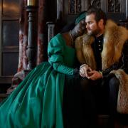Jodie Turner-Smith as Anne Boleyn and Mark Stanley as Henry VIII