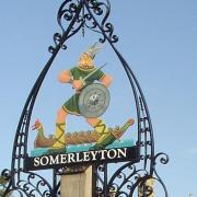 Somerleyton's village sign perfectly depicts its name, from Old English ‘tūn’, meaning ‘a farmstead or estate’ belonging to a man with an Old Scandinavian name ‘Sumarlithi’, or ‘summer traveller’- a warrior who went on Viking expeditions