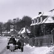 A snowy scene in Rye Foreign, 1890. Photo: Courtesy of The Keep