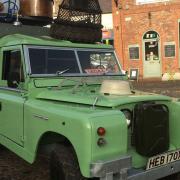 The iconic green Land Rover has been lovingly restored. Photo: John Brown 4x4