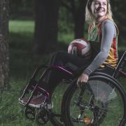 Tilly is now part of the GB Wheelchair Rugby Squad, while also playing for the Exeter Hawks community club. Photo: Steve Haywood