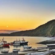 Another beautiful day begins in Clovelly, North Devon. Photo: Ellie Jarvis